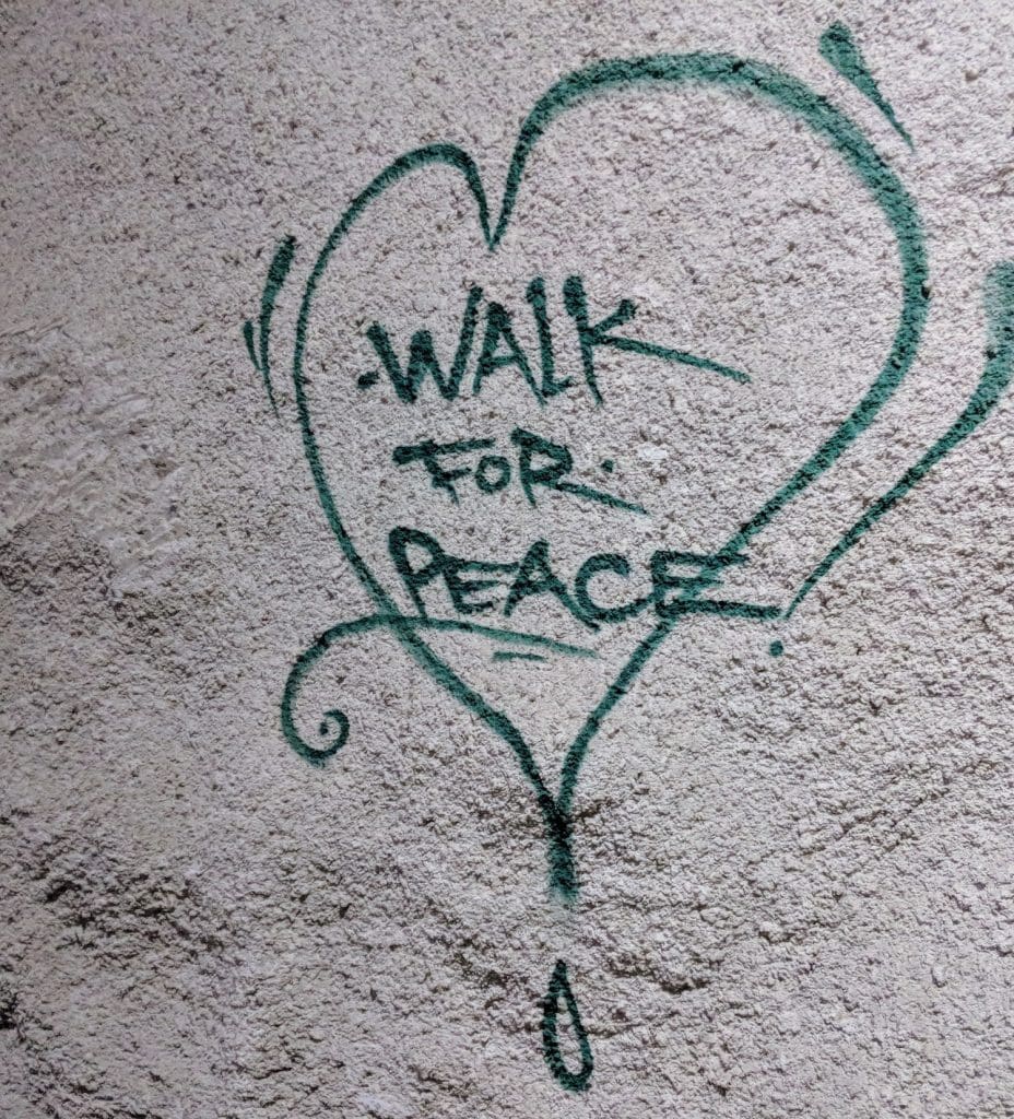 Walk for peace