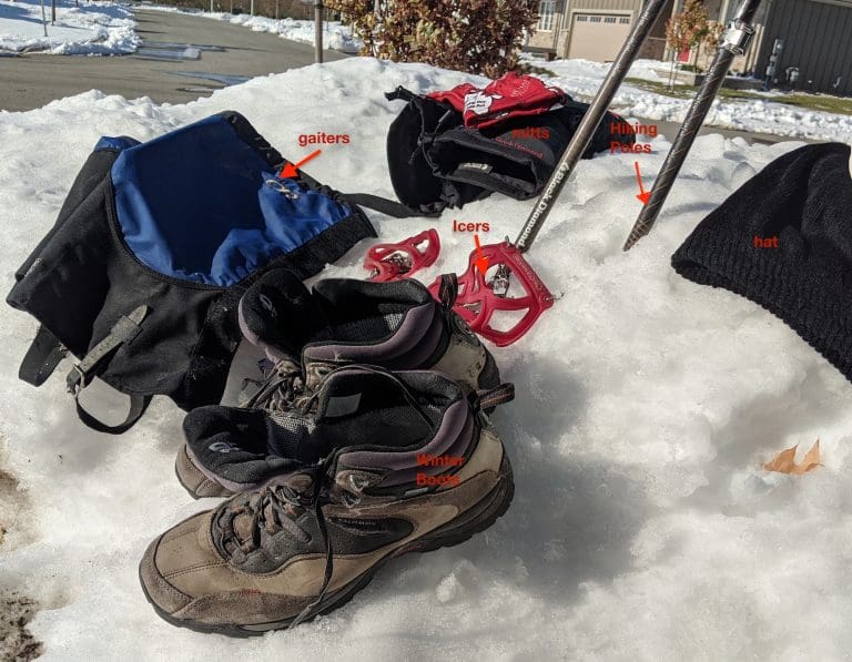 gear for winter hiking